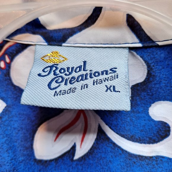Royal Creations Hawaiian shirt made in Hawaii Size XL - Picture 7 of 8